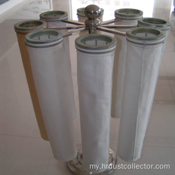 SFF ဘိလပ်မြေစက်မှုလုပ်ငန်း aramid filter ကိုအိတ်